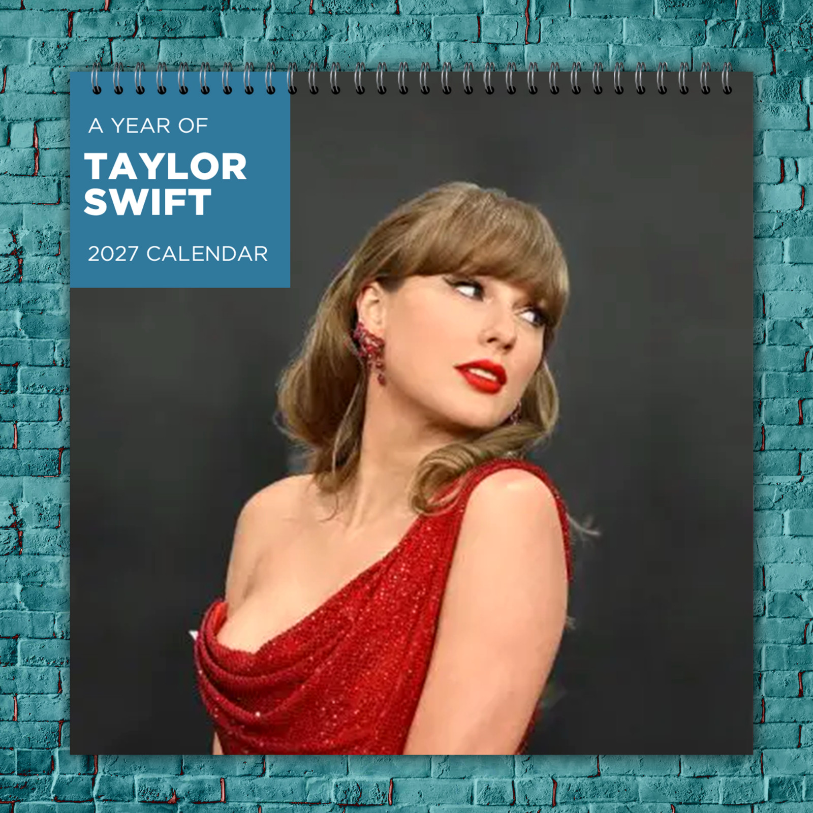 Taylor Swift 2027 Wall Calendar 12 Month Celebrity Photo Fan Collectible