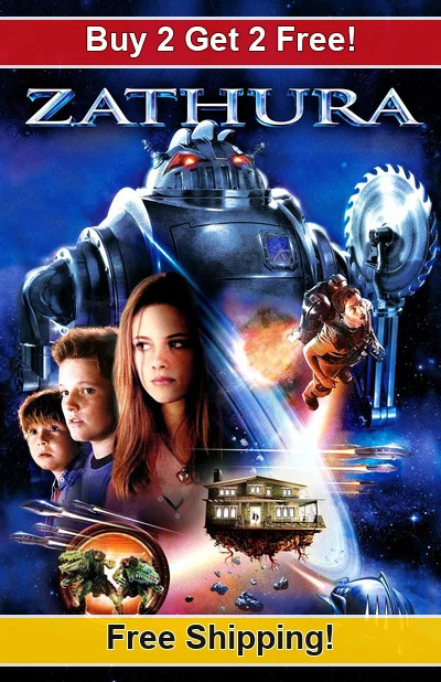 Zathura A Space Adventure 2005-01 11x17 Movie TV Show Poster Buy 2 Get 2 Free