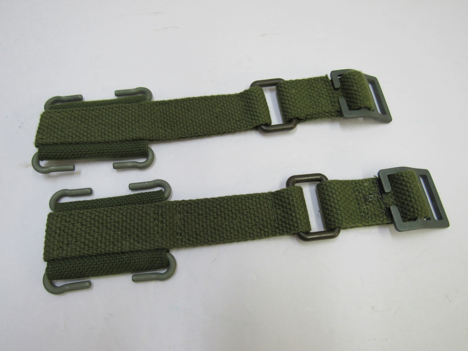 2 Danish Web Belt Gear Extender Like British Pattern 1944 Brace Attachment NOS 
