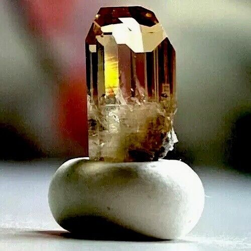 The Stone of Good Fortune: Imperial Topaz Gemstone Renowned Red & Pink Variety 