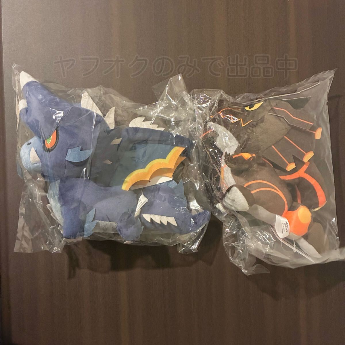 Monster Hunter Alatreon Grand Mirios Plush Set 2pc Capcom Authentic Genuine