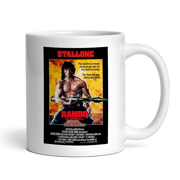 Rambo First Blood Part ll - 1985 - Mug