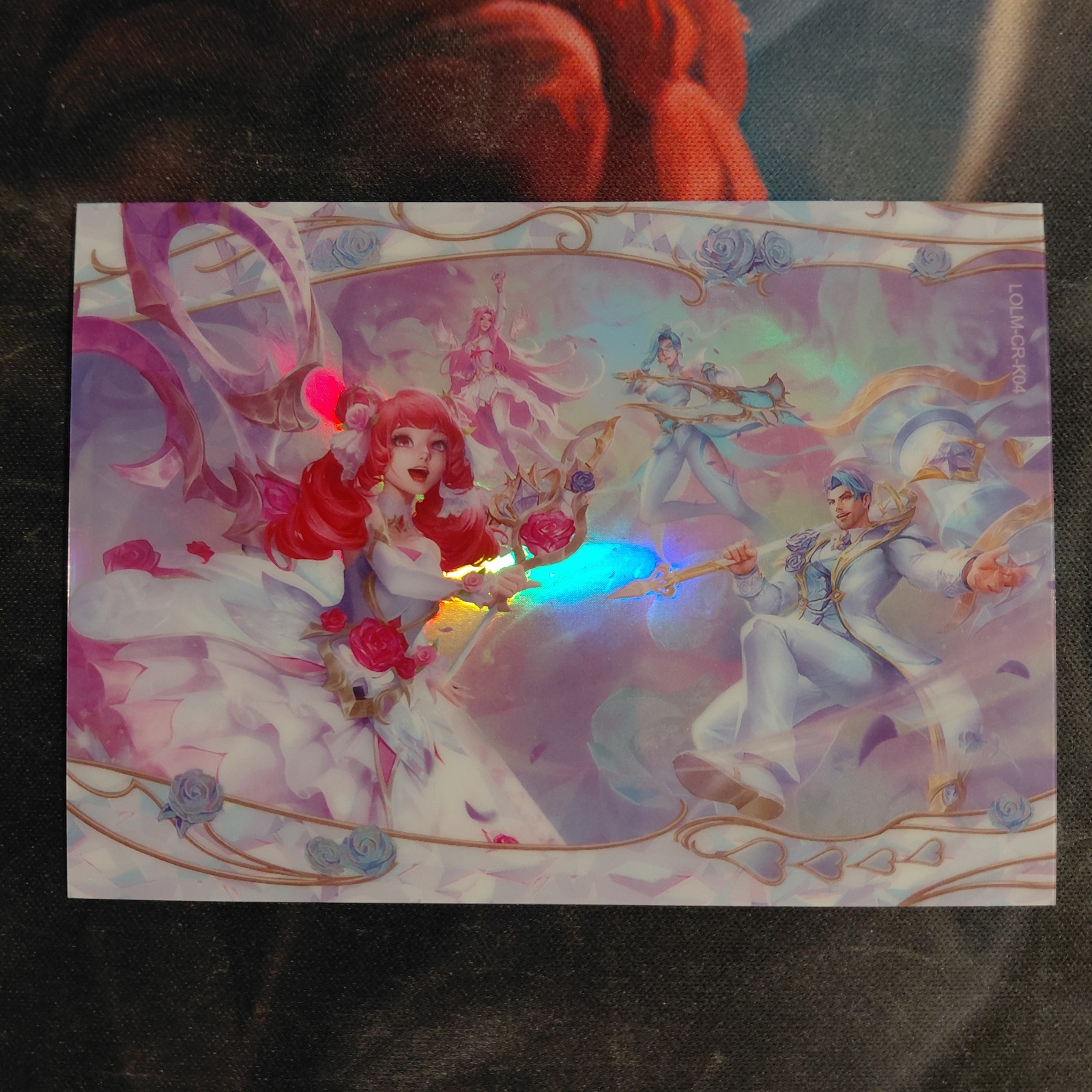 Official Crystal Rose Gwen Jarvan IV Seraphine Vayne Card Wild Rift Riot Games