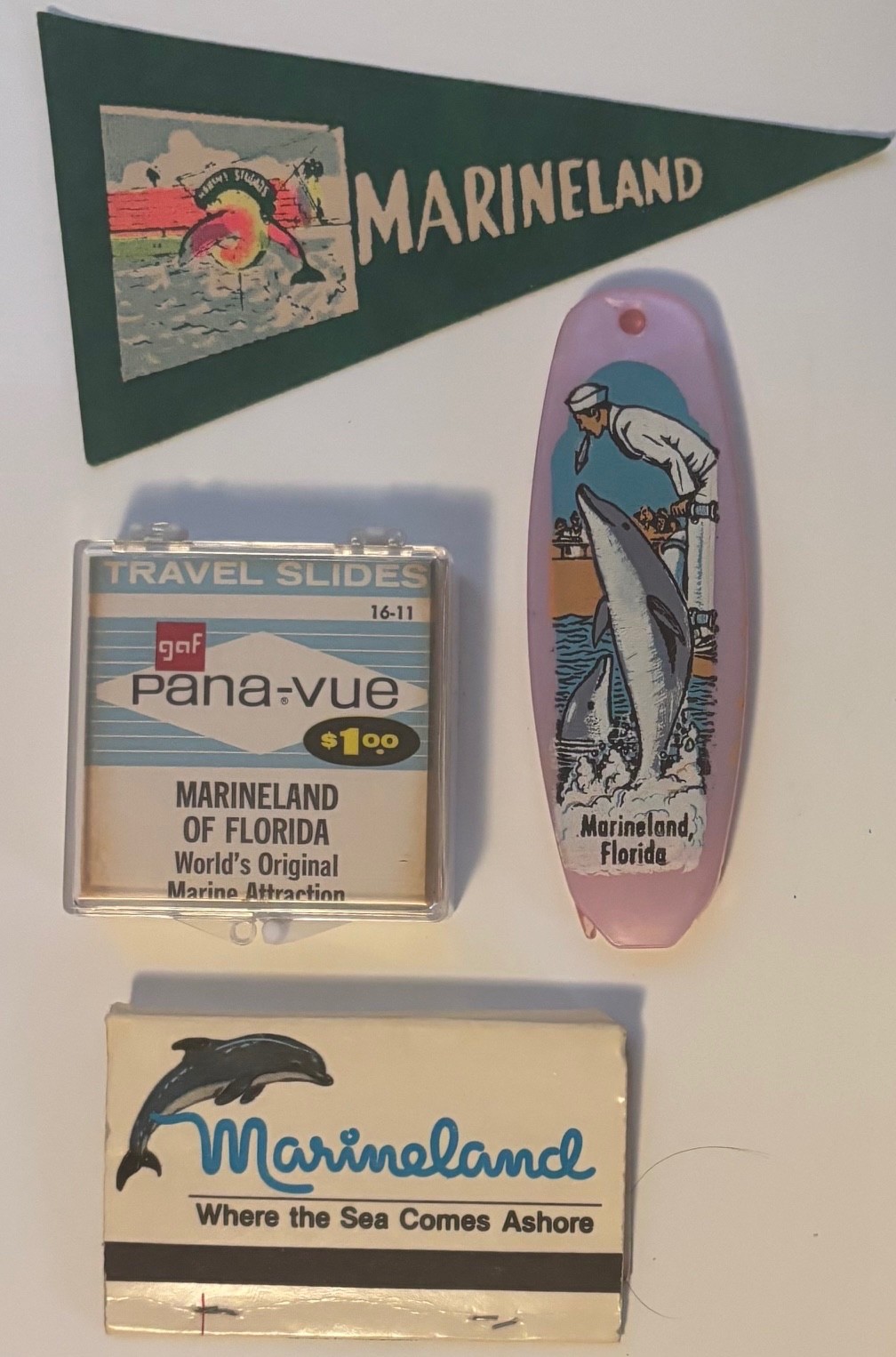 Vintage 1960s Marineland Florida 4 Souvenirs