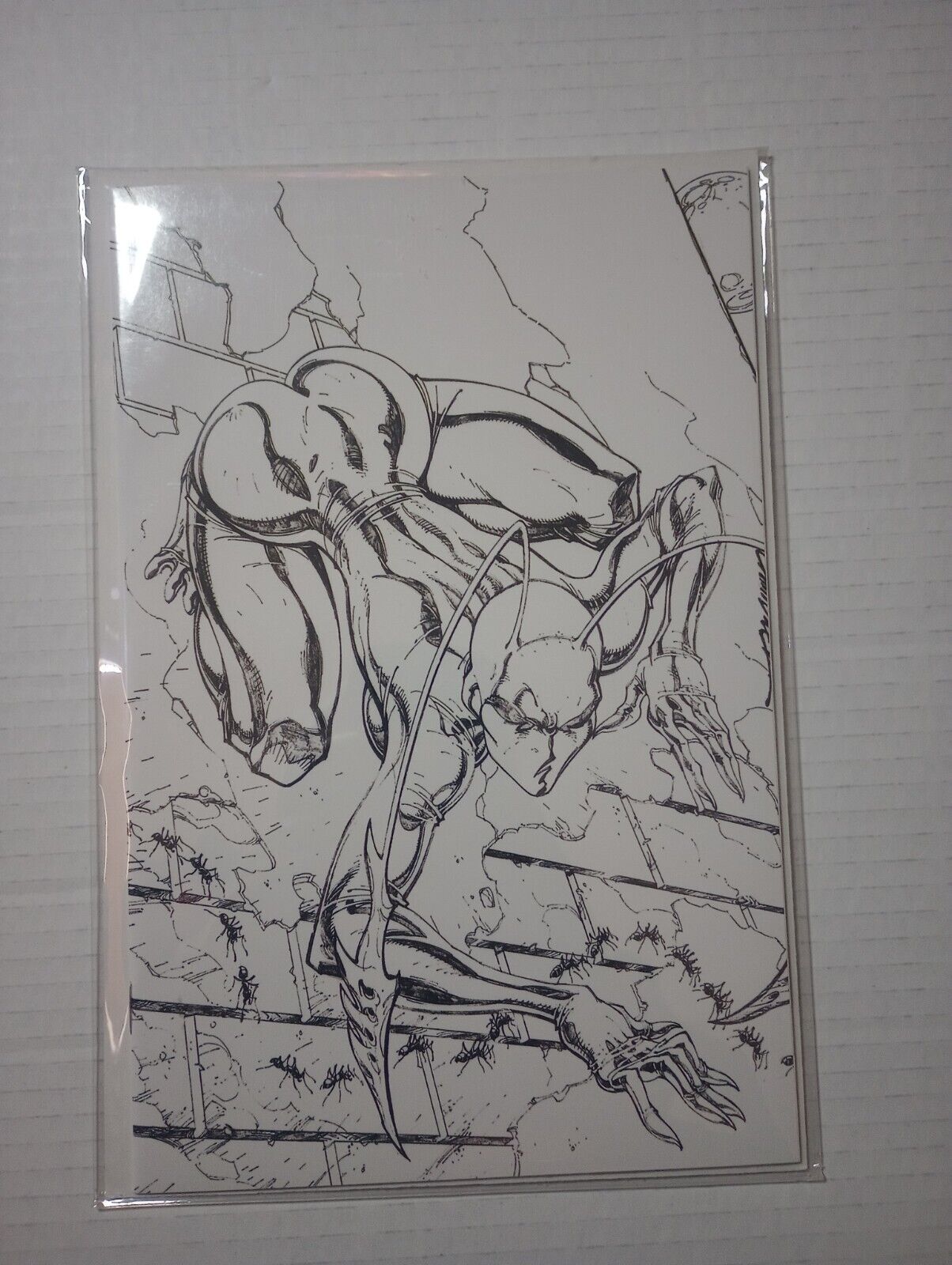 Ant #1 Black And White Sketch Variant Limited 500