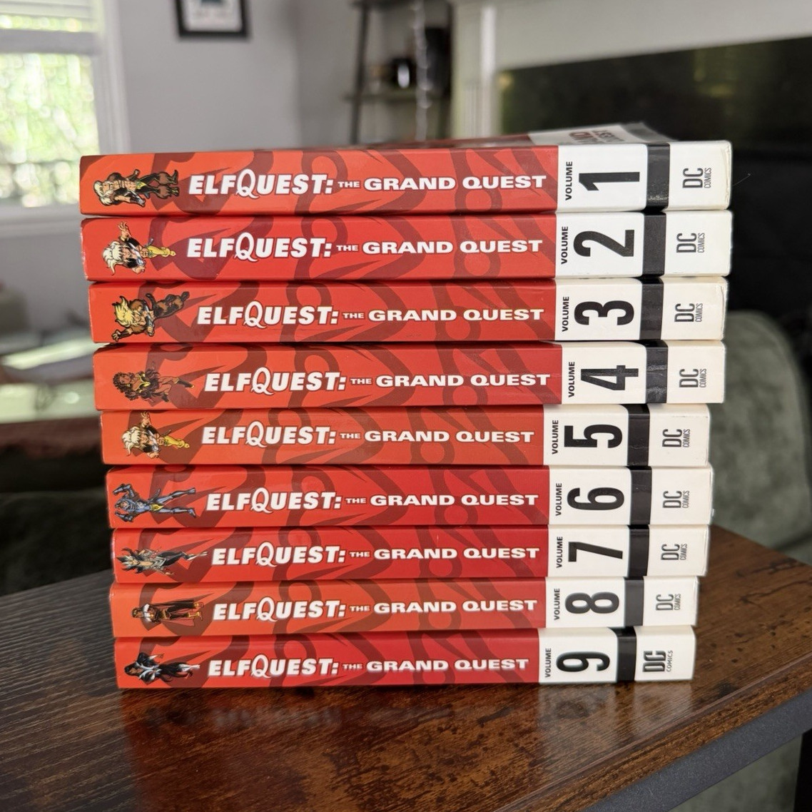 Elfquest: The Grand Quest Comic Book Lot Set of Nine - DC Comics