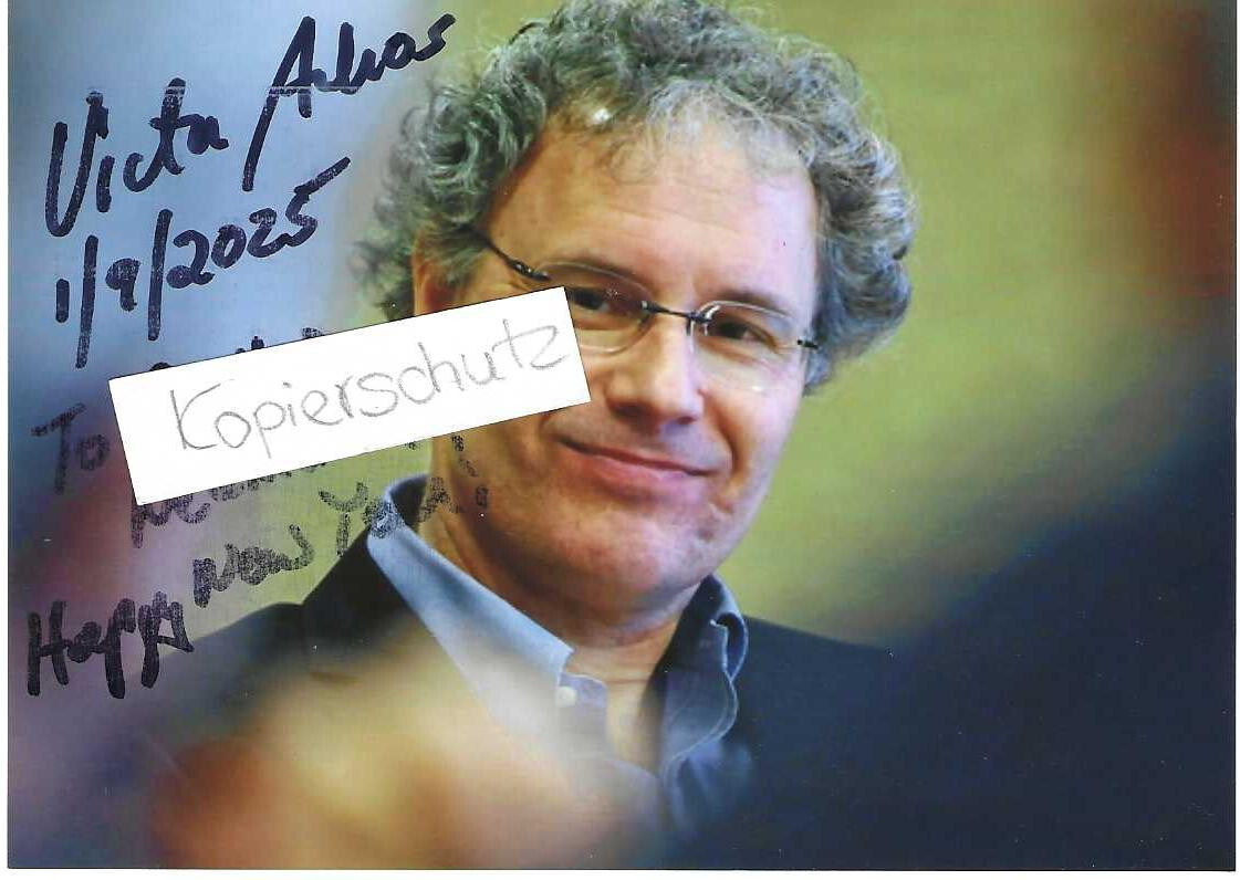 Victor Ambros 2023 Nobel Laureate in Medicine Real Photo with Original Autograph