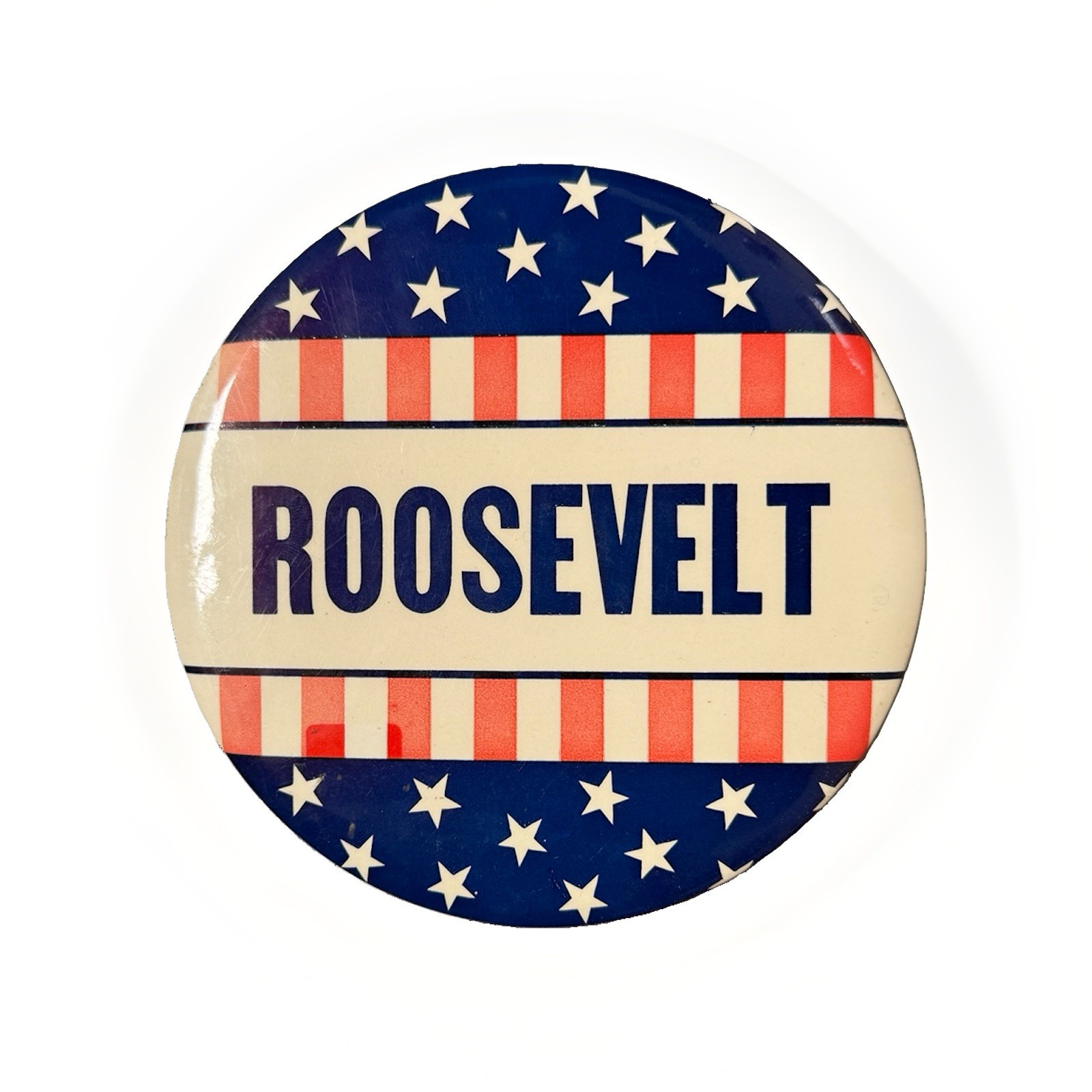 Vintage Roosevelt FDR President Campaign Button Political Pinback Pin Election