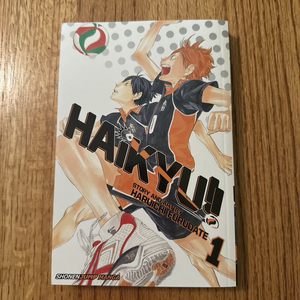 Haikyuu Manga Volume 1 (English Translation)