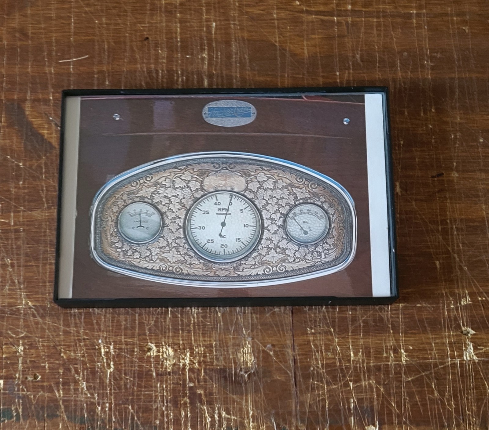 Vintage Hacker Craft   dashboard framed wall art