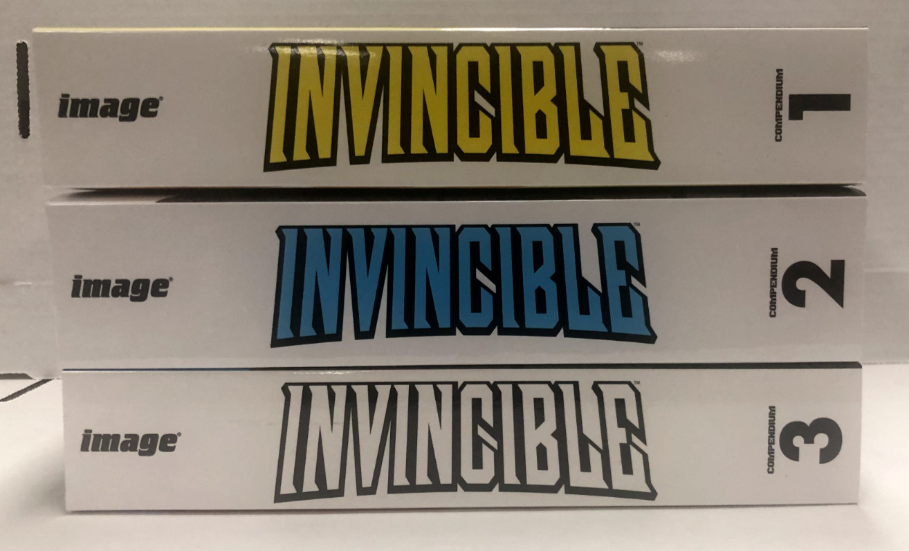 INVINCIBLE COMPENDIUM VOL 1 2 3 Image Deluxe TPB Complete Set 3 Book Lot - NEW INVINCIBLE COMPENDIUM VOL 1 2 3 Image Deluxe TPB Complete Set 3 Book Lot - NEW