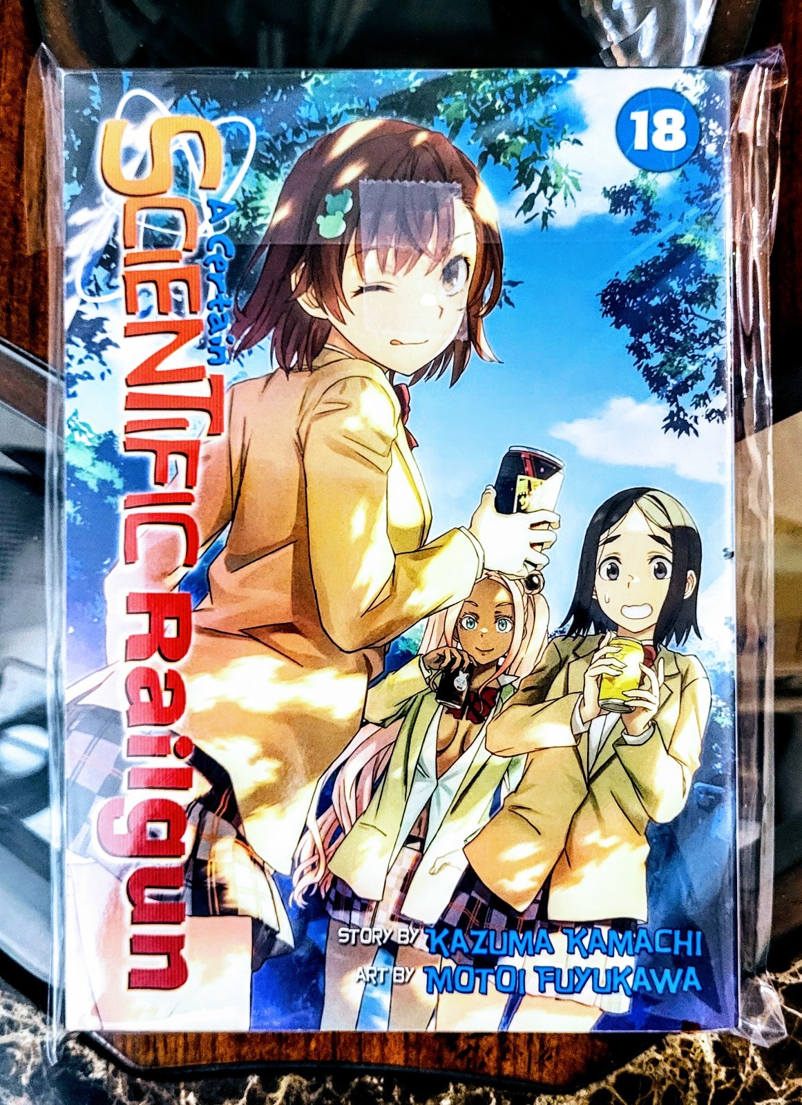 A Certain Scientific Railgun Vol. 18 Manga By Kazuma Kamachi - RARE