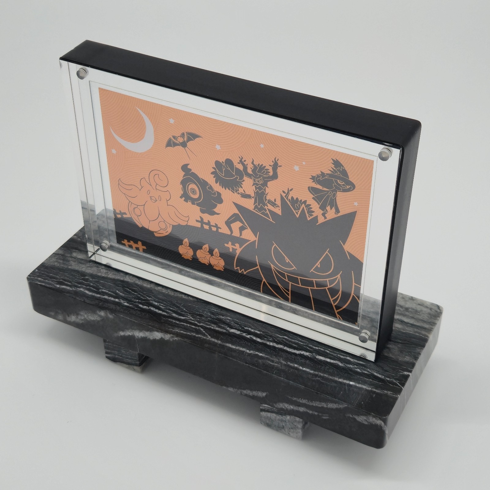 Pokemon Postcard 2019 Gengar Spooky Night Halloween Rare Collector Gift Display