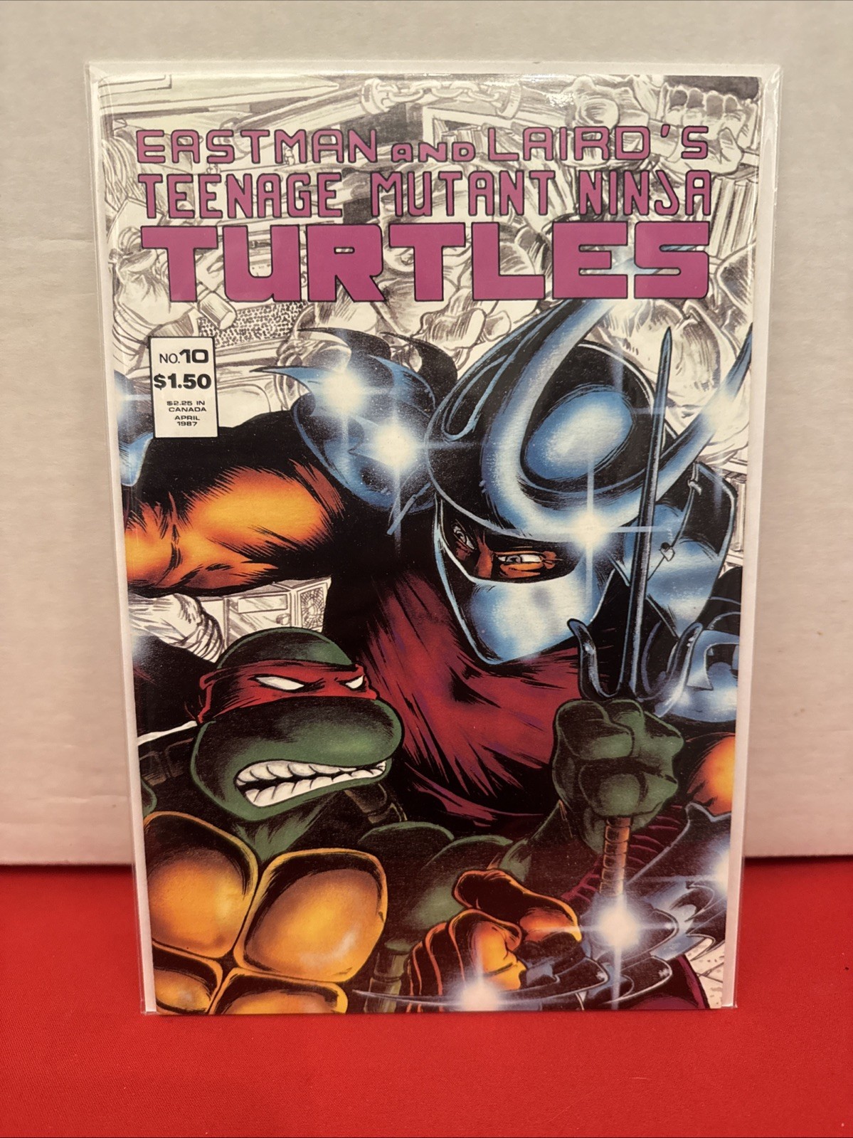 Teenage Mutant Ninja Turtles #10 1987 Mirage Eastman Laird Shredder TMNT
