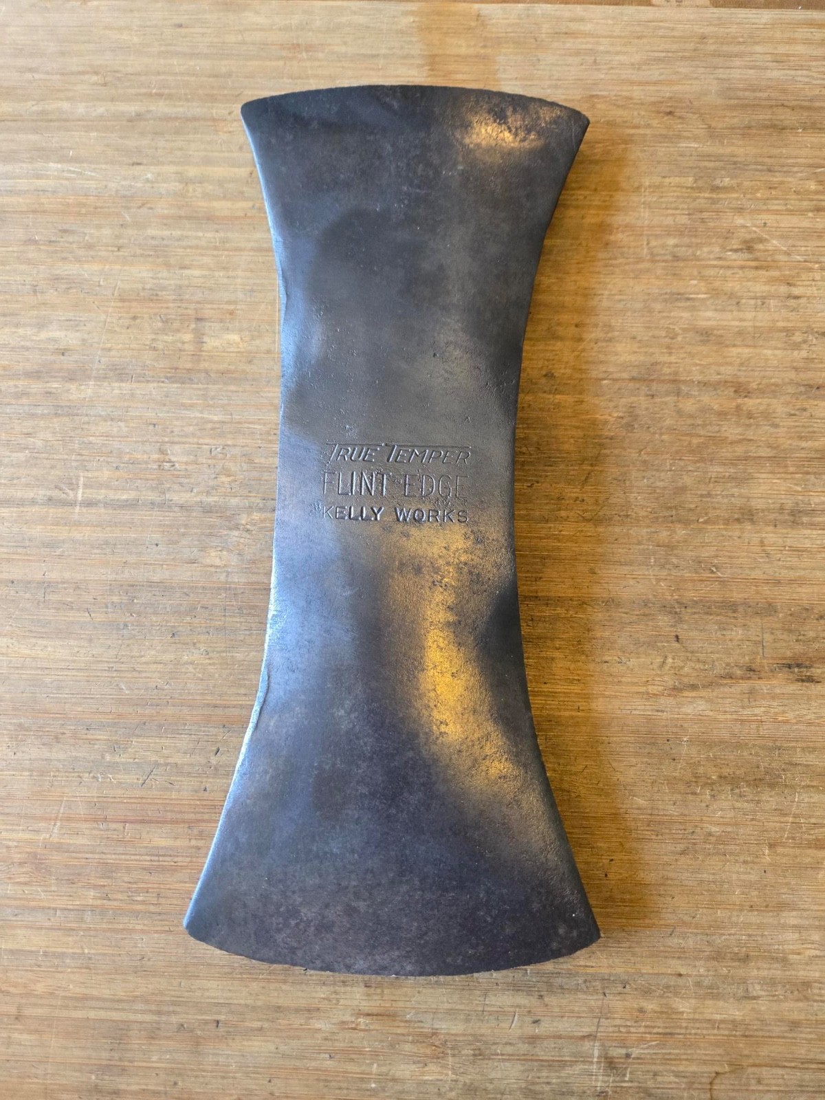 Vintage True Temper Flint Edge Kelly Works Axe Head- for restoration