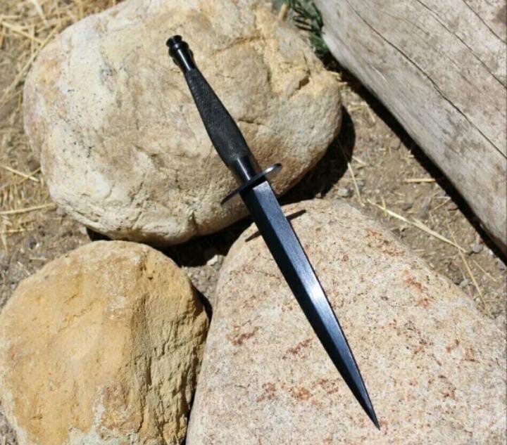 V42 Dagger Knife COPPI CPPI BY CIRCA 1984 RARE KNIFE USA Double Edged Blade