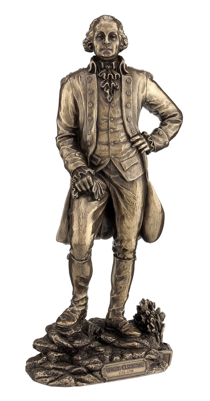 First President George Washington 11 Inch Cold Cast Bronze Statue Political