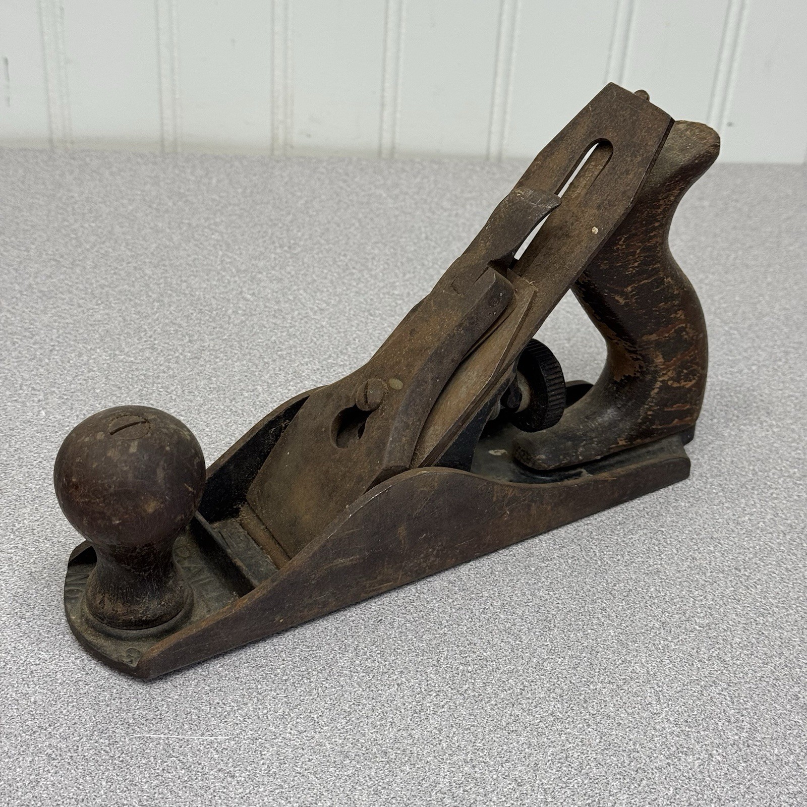 Vintage Smooth Souled Stanley Bailey No 3 Plane Made In USA Vintage Smooth Souled Stanley Bailey No 3 Plane Made In USA