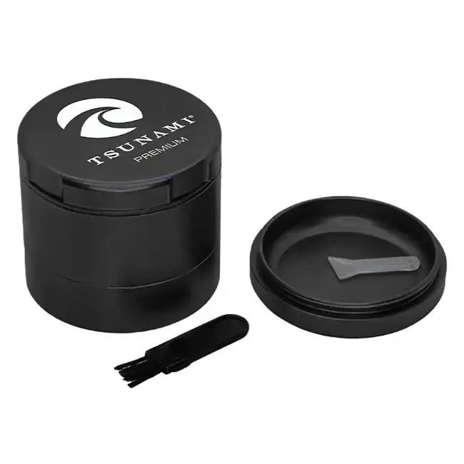 TSUNAMI PREMIUM MICRO ROUNDED TEETH 63MM 5PART GRINDER *USA*