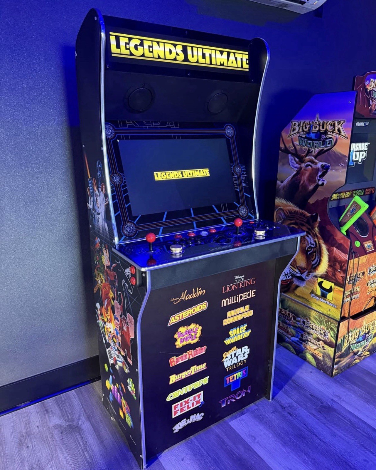 AtGames Legends Ultimate HD Home XL Arcade WORKING GREAT, Man Cave Room
