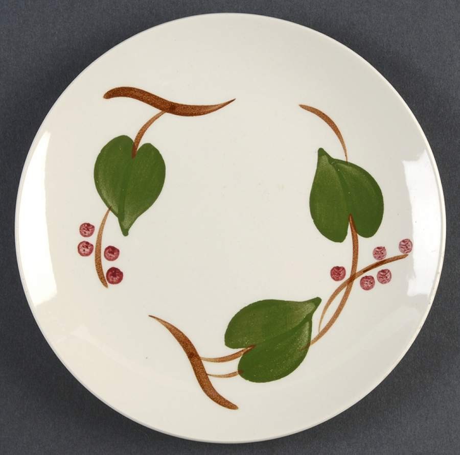 Blue Ridge Southern Pottery Stanhome Ivy Bread & Butter Plate 40700