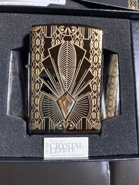 Zippo Limited Edition Lighter 2021 COTY Art Deco Design 49500 New In Box