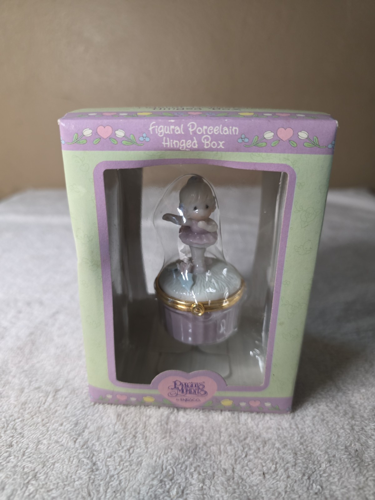 2000 Precious Moments Ballerina Trinket Box By Enesco
