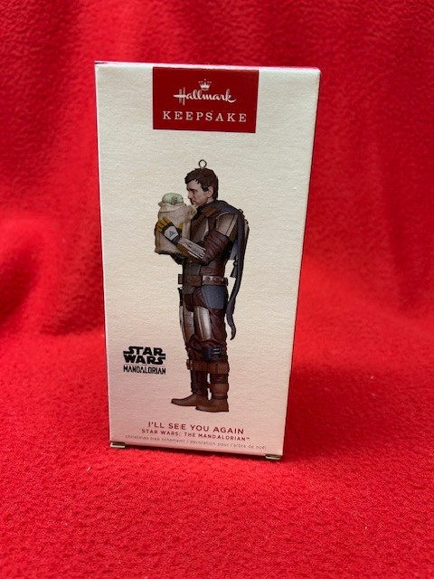 HALLMARK KEEPSAKE ORNAMENT 2022 STAR WARS I'LL SEE YOU AGAIN GROGU