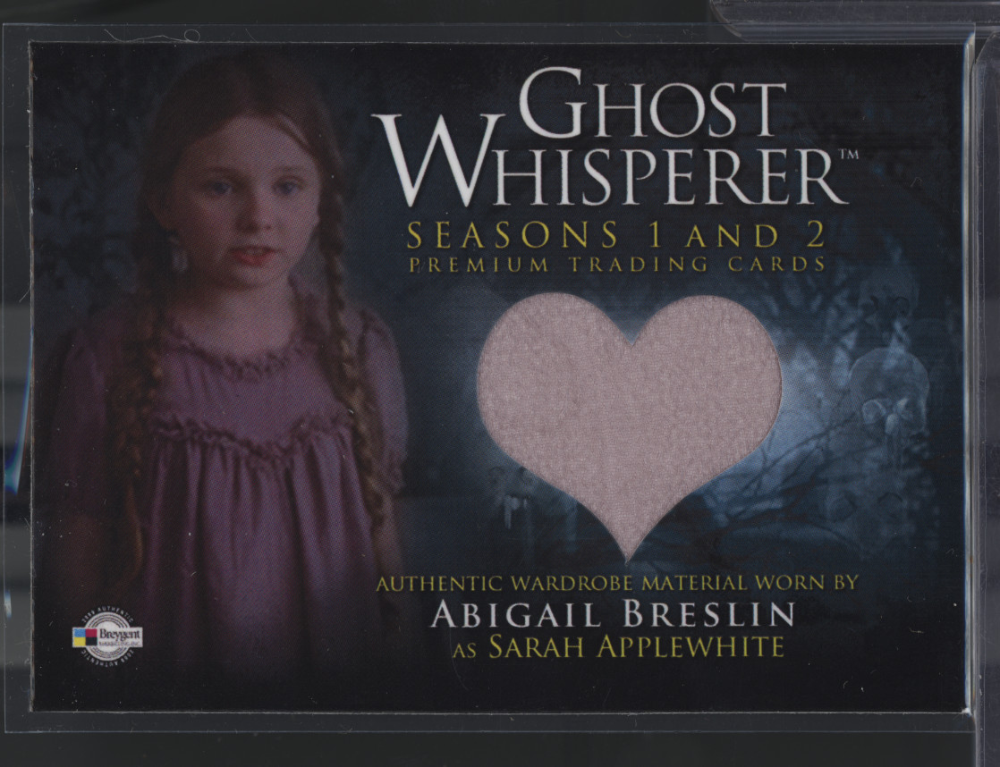 Abigail Breslin 2009 Ghost Whisperer S1 &2 Wardrobe Mem #GC-20 052025MLCD8