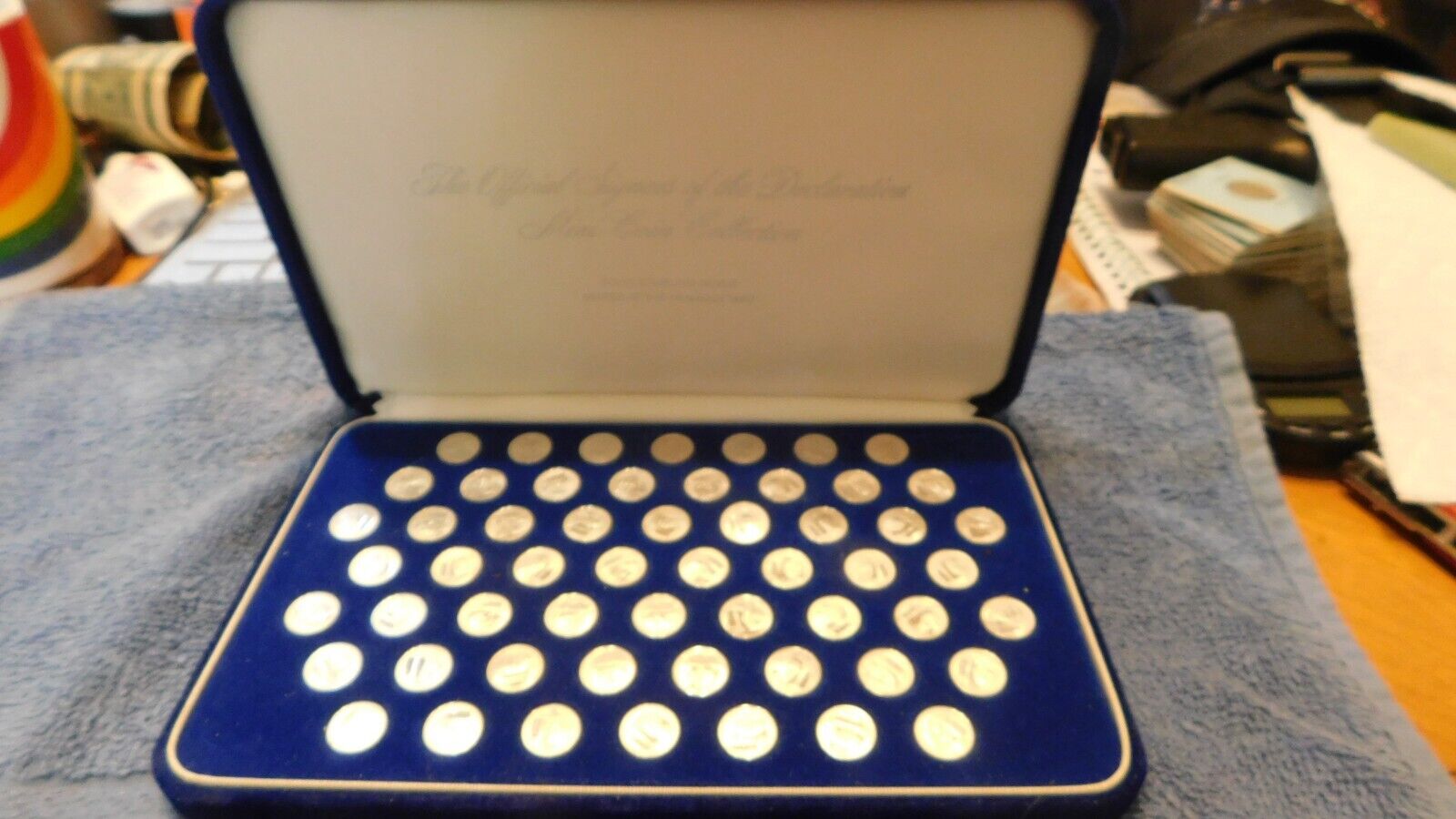 STERLING SILVER SIGNERS OF THE DECLARATION OF INDEPENDENCE FRANKLIN MINT