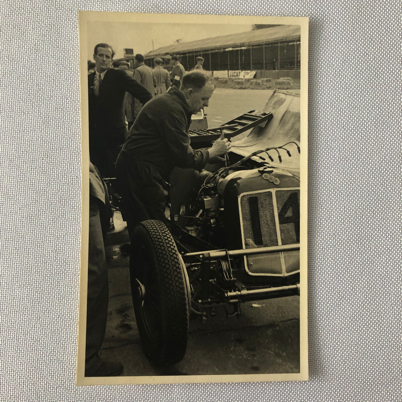 Vintage ERA Racing Car Photo Photograph Print 
