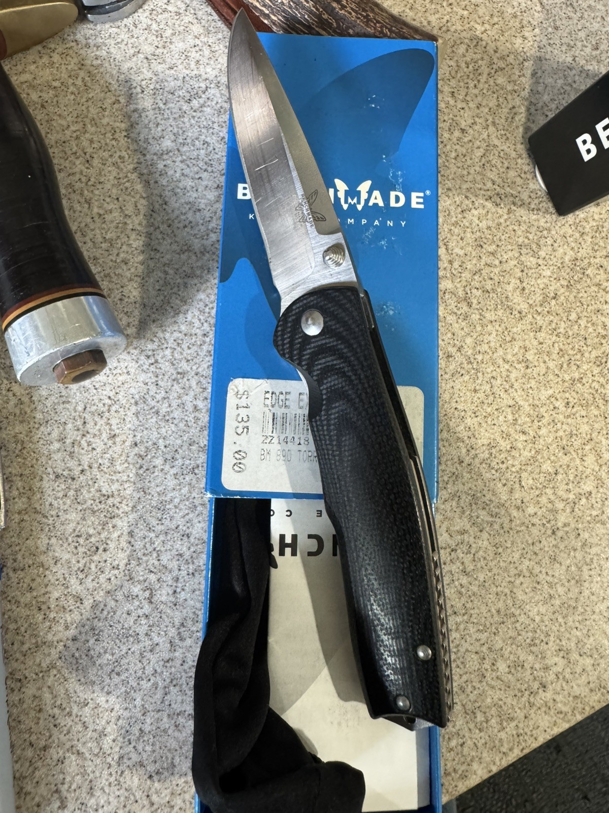 Benchmade 890 Torrent Nitrous W Box 