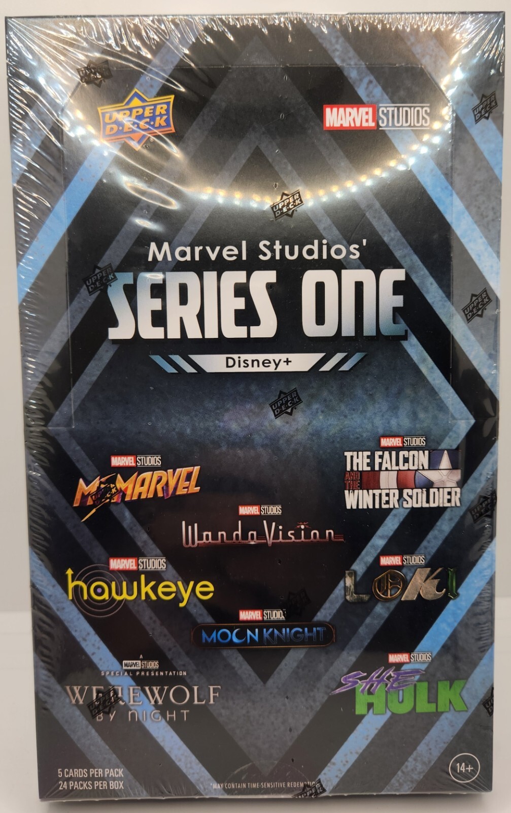 Marvel Studios Series 1 Disney+ Hobby Box (Upper Deck 2024) Sealed Booster Box
