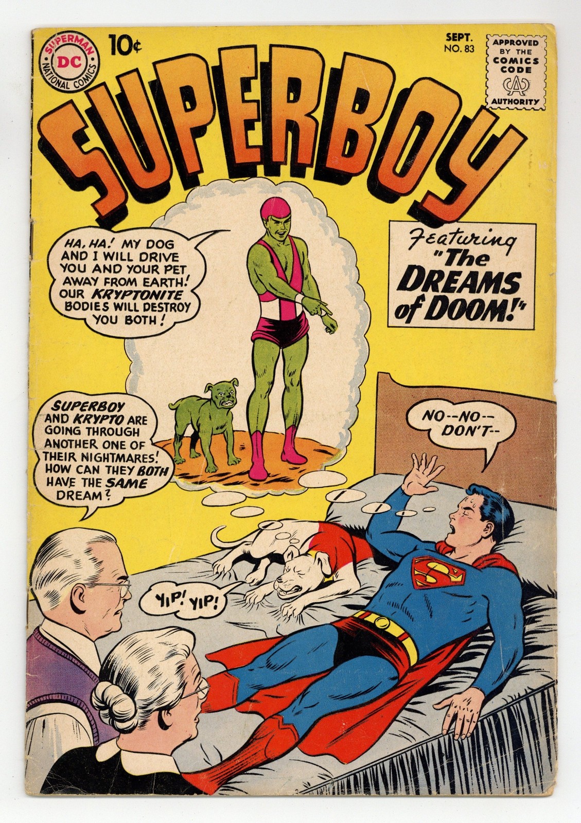 Superboy #83 GD+ 2.5 1960