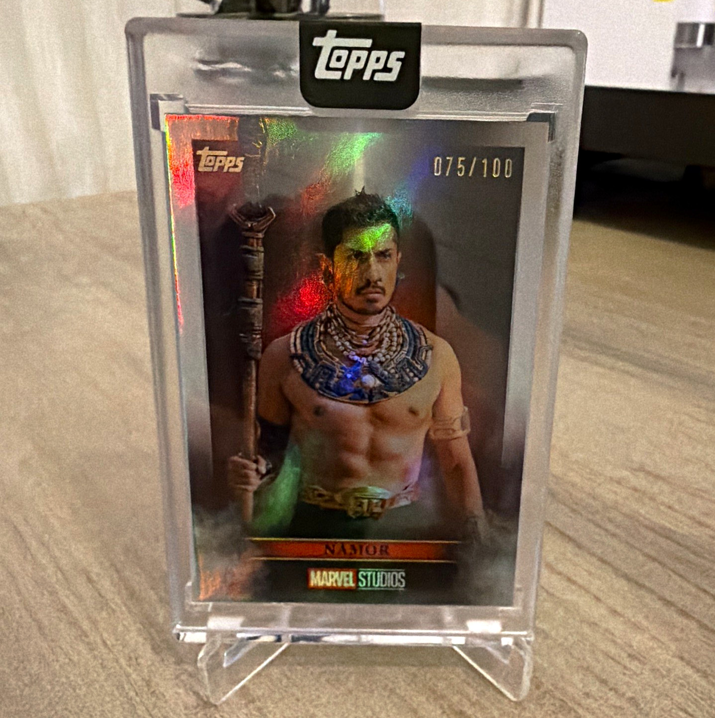 Topps Marvel Black Panther Wakanda Forever Namor V-04 2022 Serial #/100