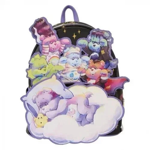 Care Bears x Universal Monsters Scary Dreams Glow Mini Backpack Loungefly