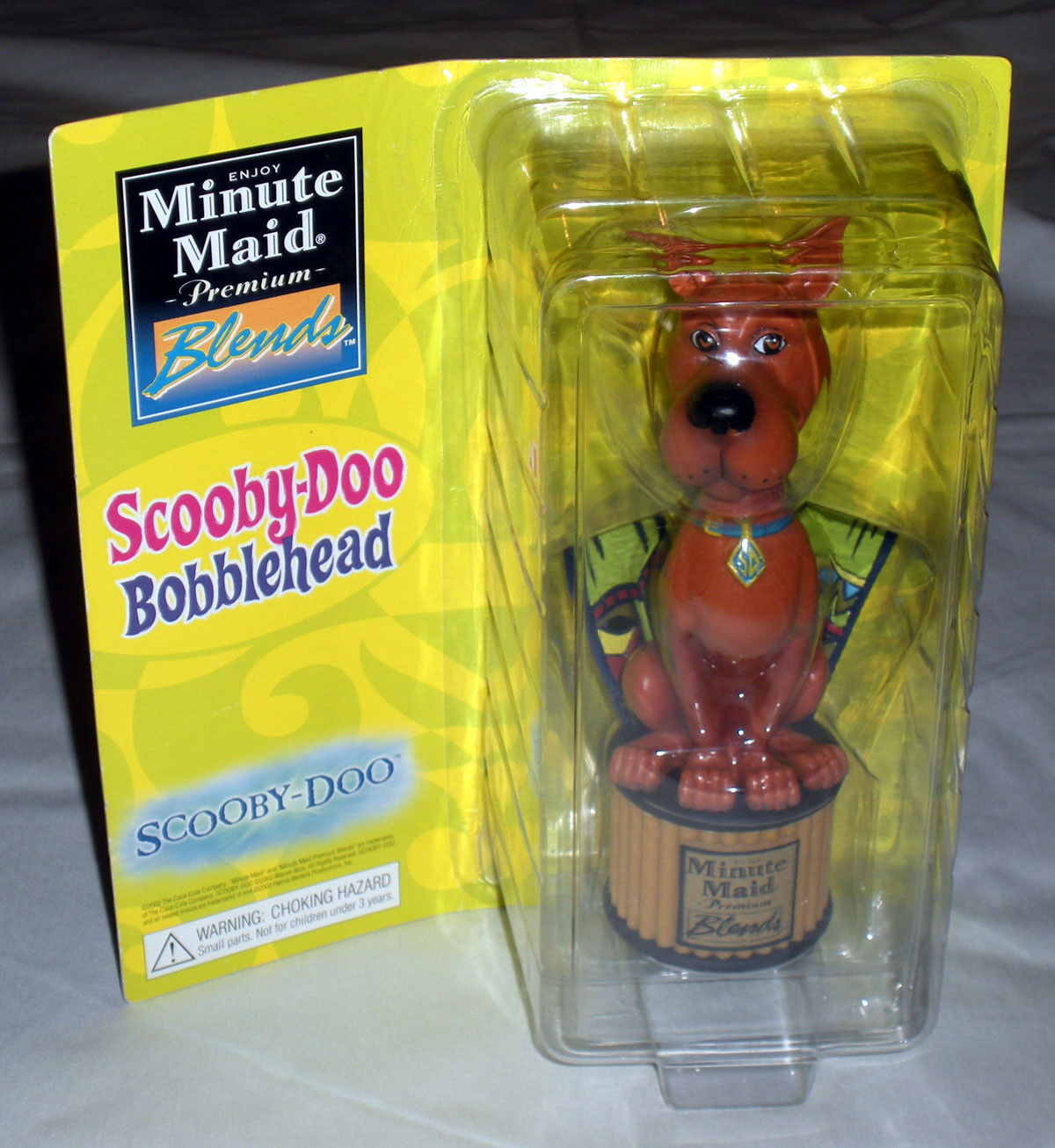Scooby Doo Bobblehead Minute Maid Mail In  Promotional MOSC 2002 Coca Cola