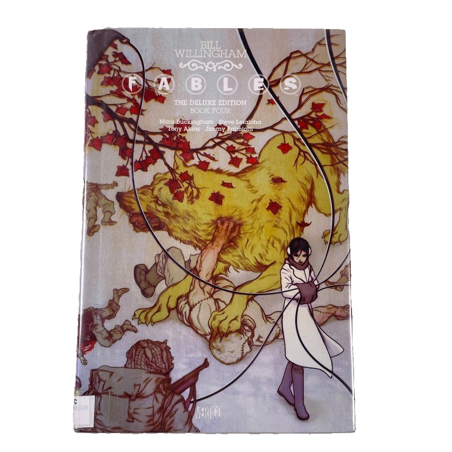 Fables The Deluxe Edition Book Four by Bill Willingham HC Graphic Novel 4