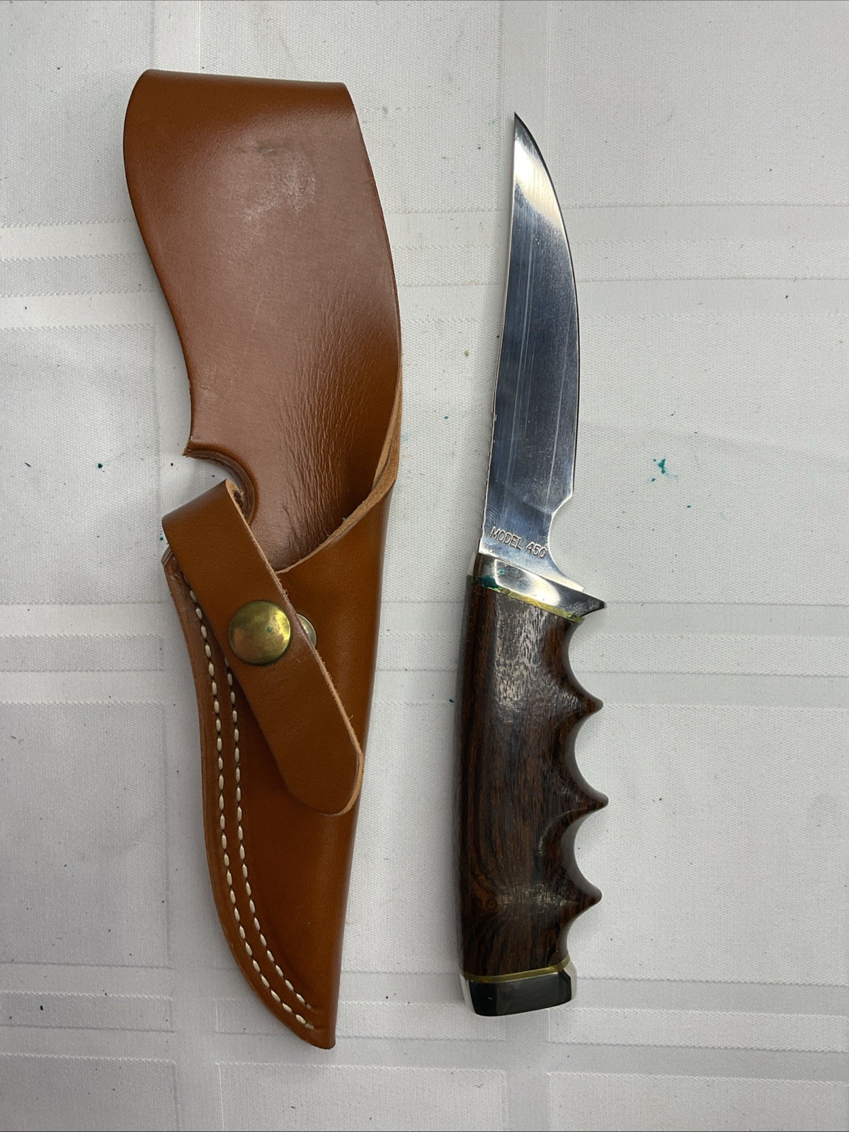 VINTAGE GERBER 450 KNIFE USED N8