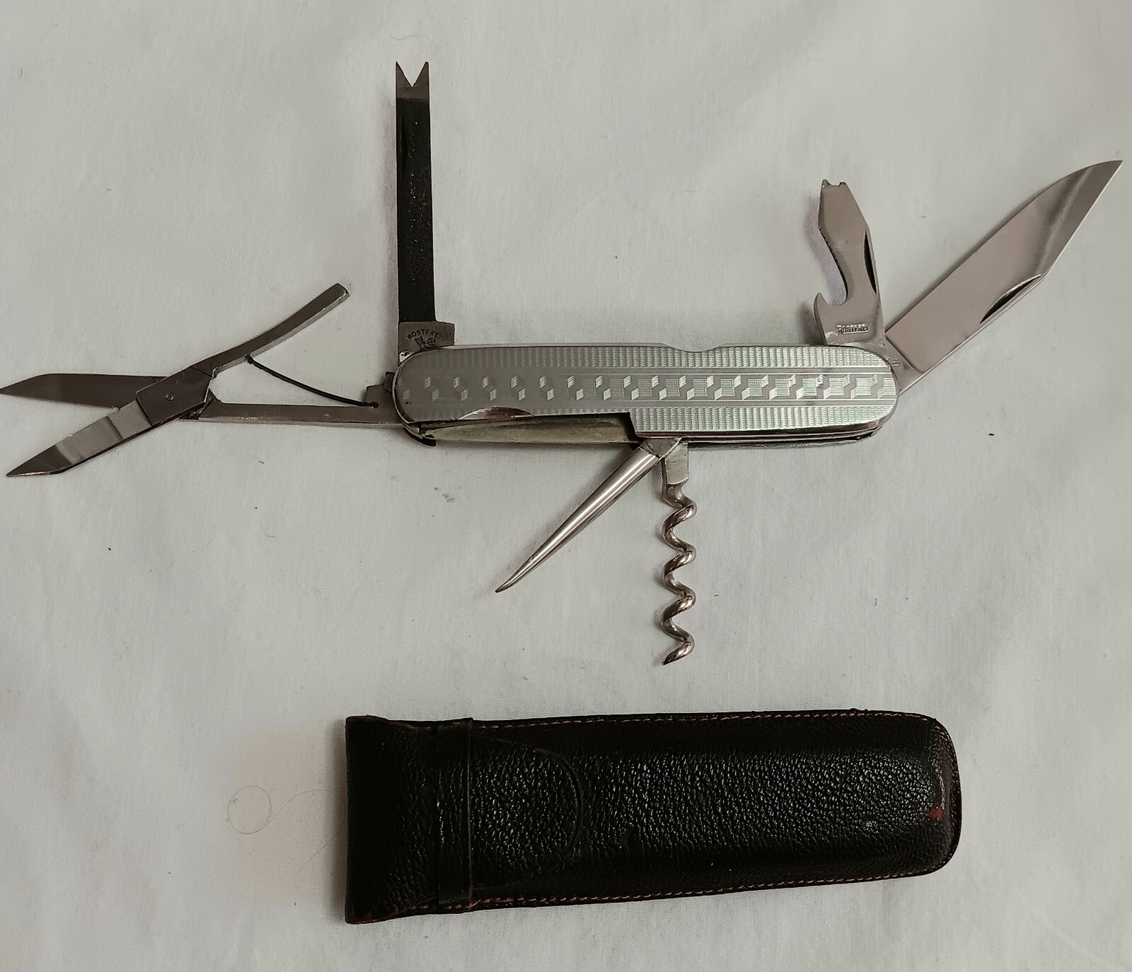 BONSA BONTGEN & SABIN Pocket Knife Model 9901 Multi Tool Knife 1950\'s HTF BONSA BONTGEN & SABIN Pocket Knife Model 9901 Multi Tool Knife 1950\'s HTF