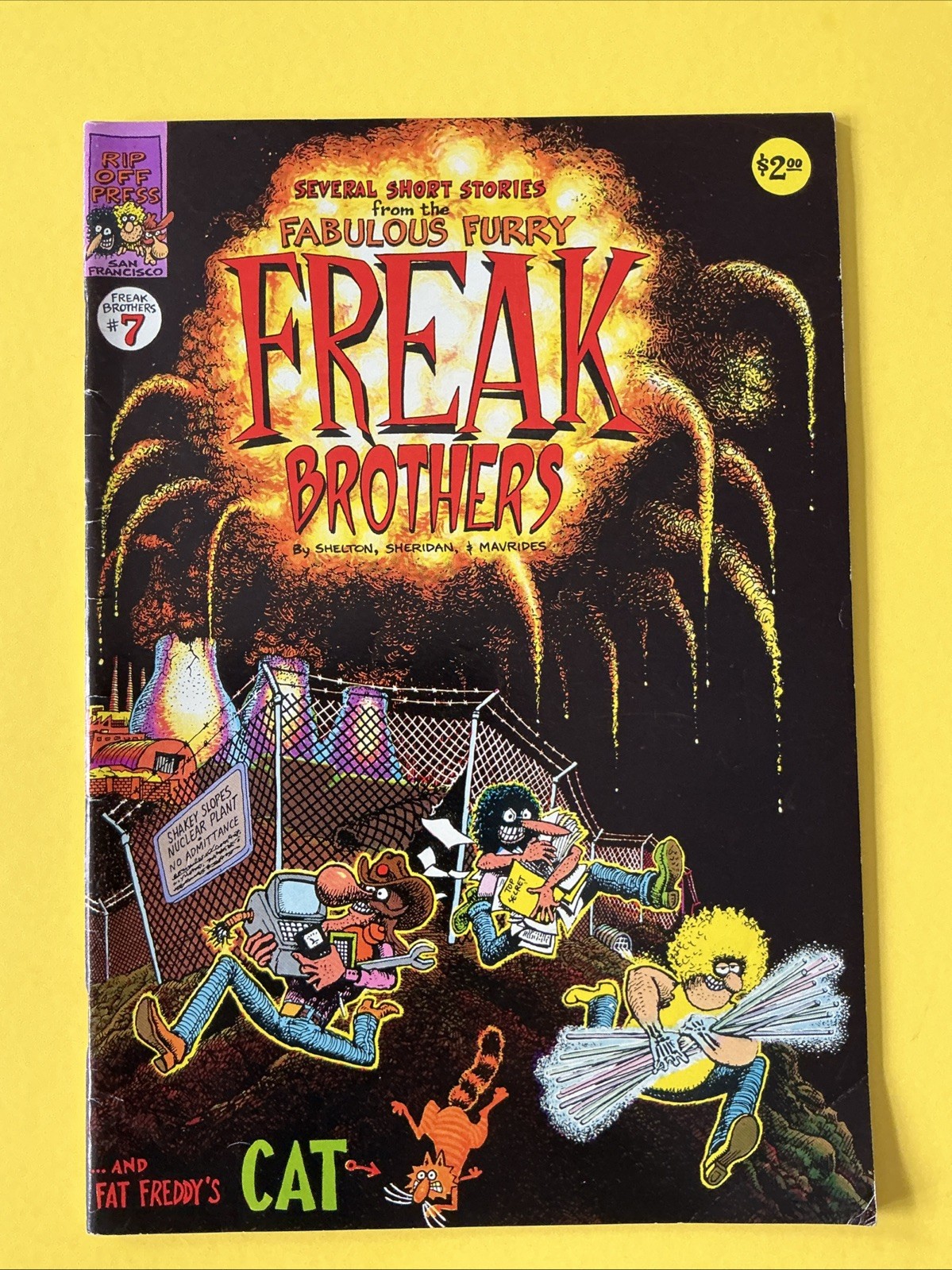 Fabulous Furry Freak Brothers #7 (1982) 1st Print Several Short Stories Comic