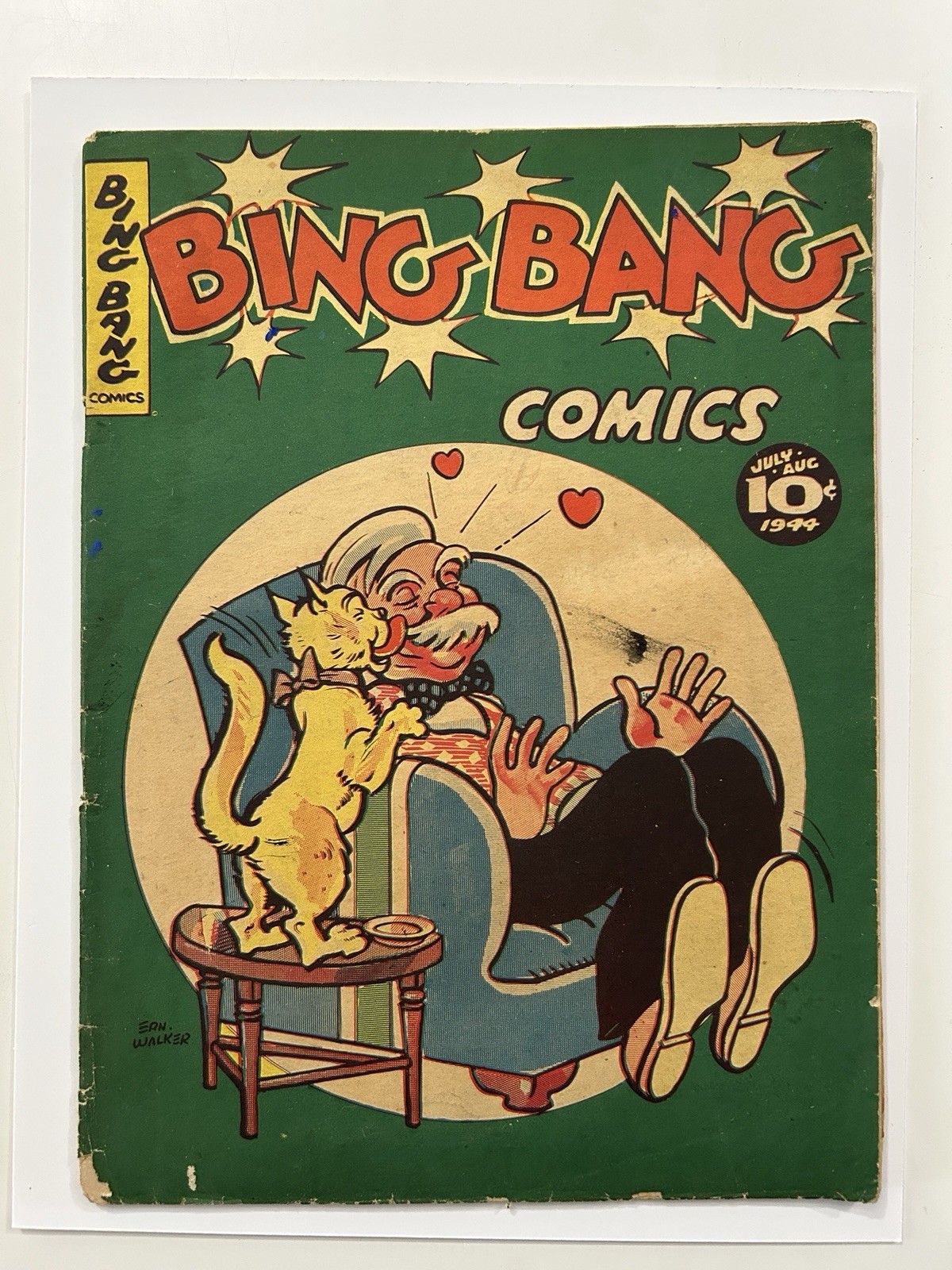Bing Bang Comics V2 #7 FN Maple Leaf Publishing 1944