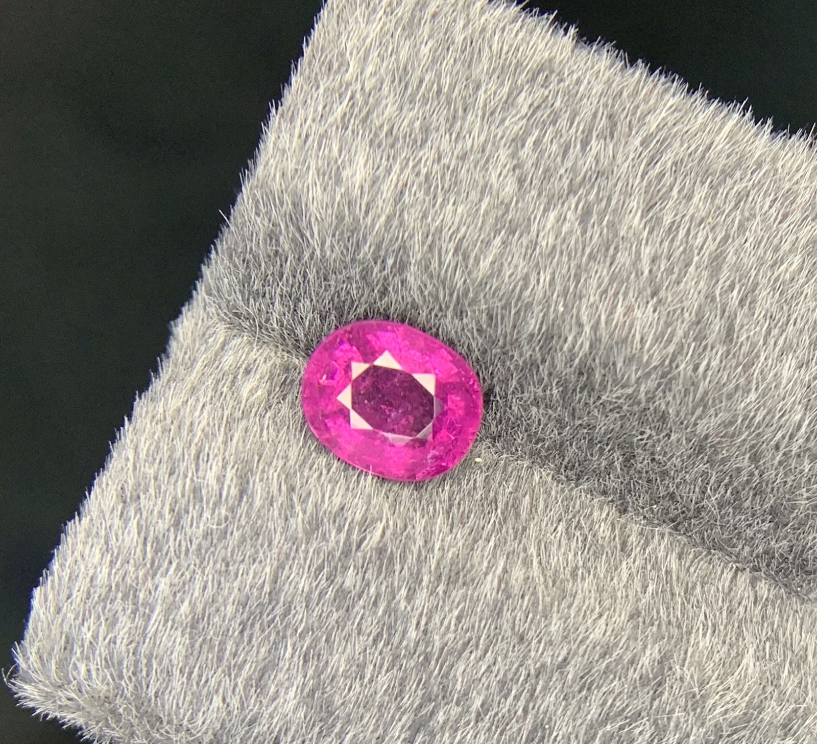 1.20 Ct Vivid Pink Rubellite Tourmaline from Afghanistan 