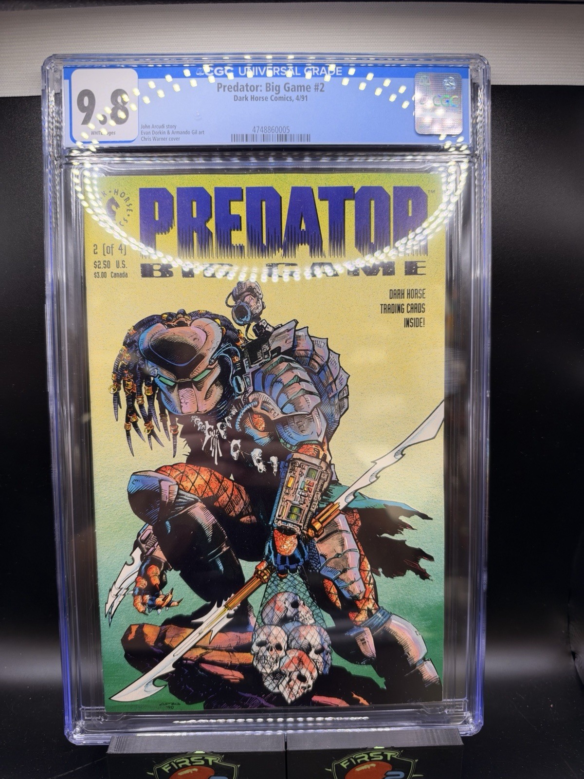 Dark Horse Comics Predator: Big Game #2 (1991) CGC 9.8 Near Mint/Mint