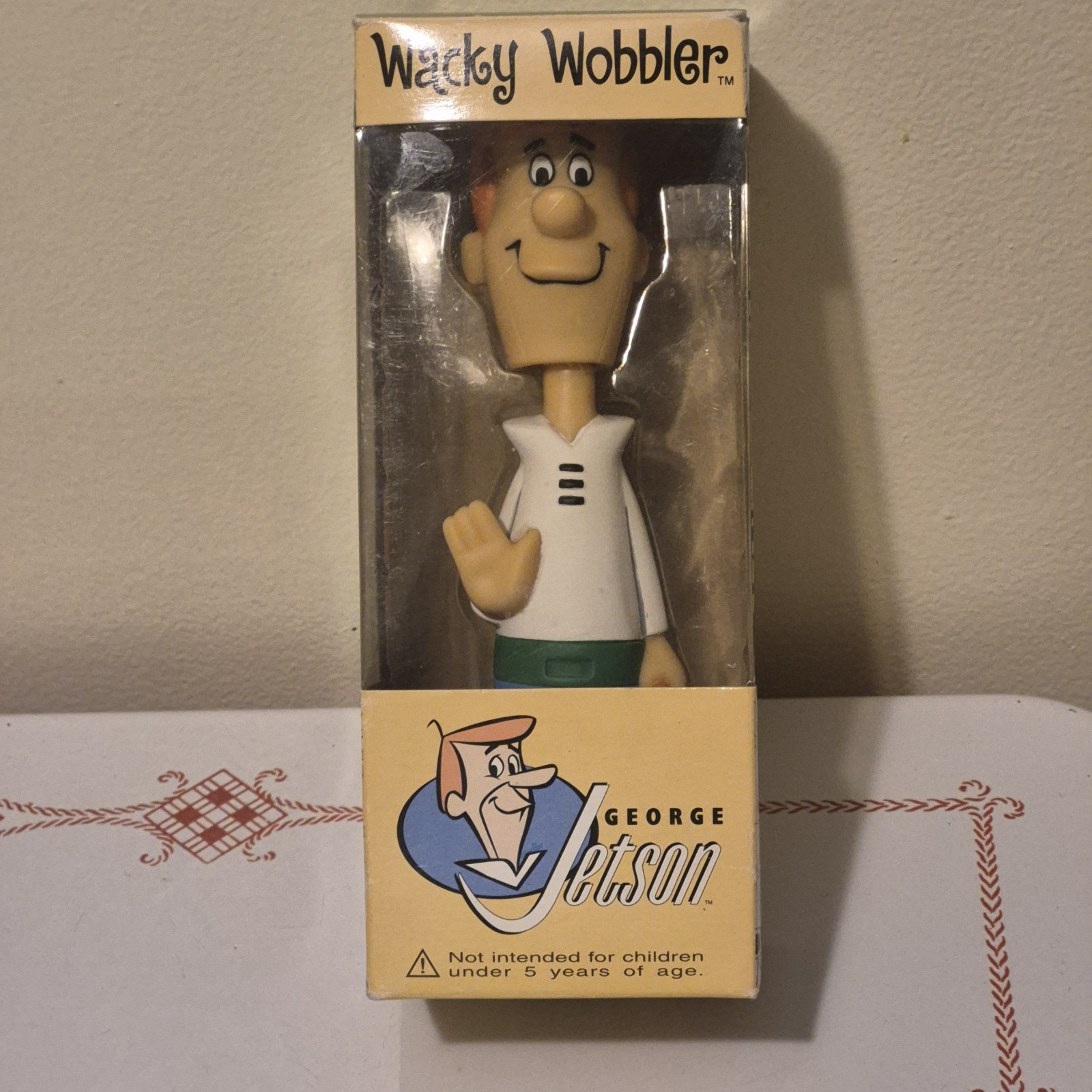 Funko Wacky Wobbler George Jetson Hanna-Barbera Bobblehead NIB The Jetsons