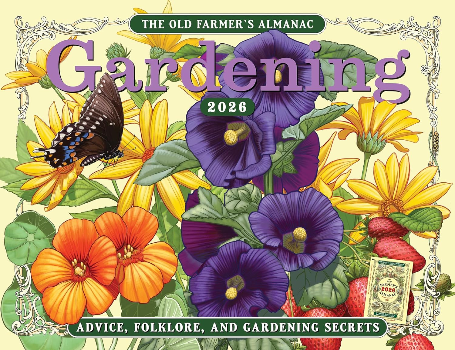 The 2026 Old Farmer\'s Almanac Gardening Wall Calendar