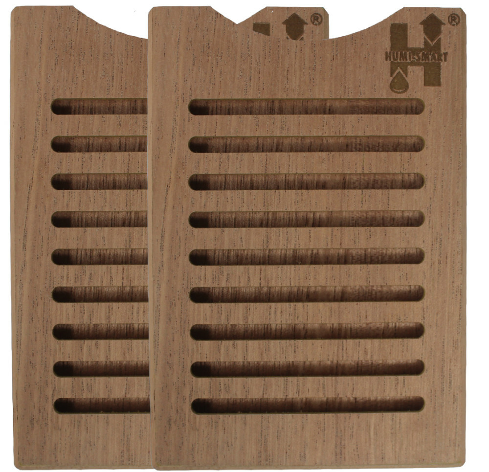 HUMI-SMART Spanish Cedar 2-Way Humidity Pack Holder for a Humidor