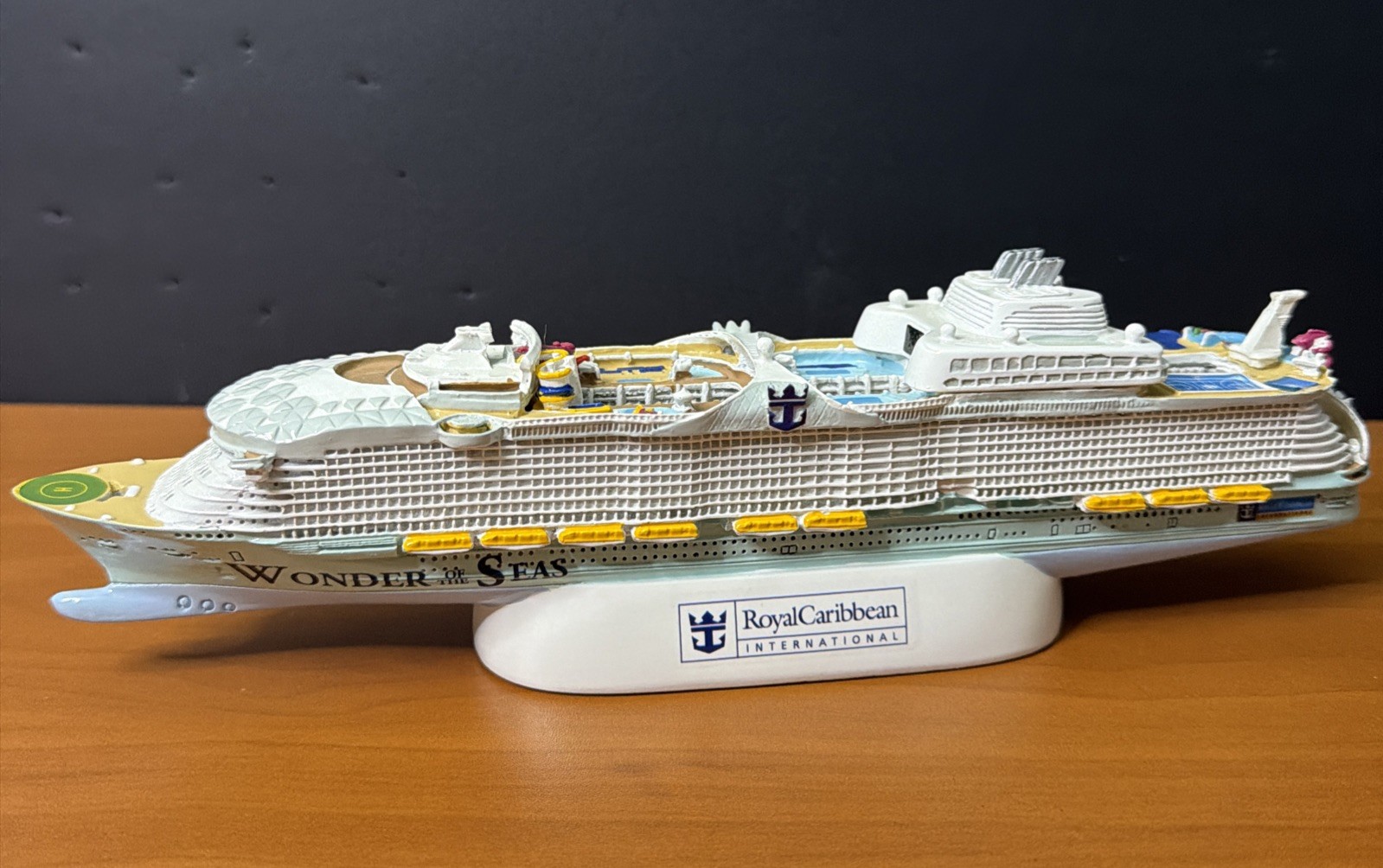 Wonder of the Seas Official Ship Model Royal Caribbean Cruise Line RCCL
