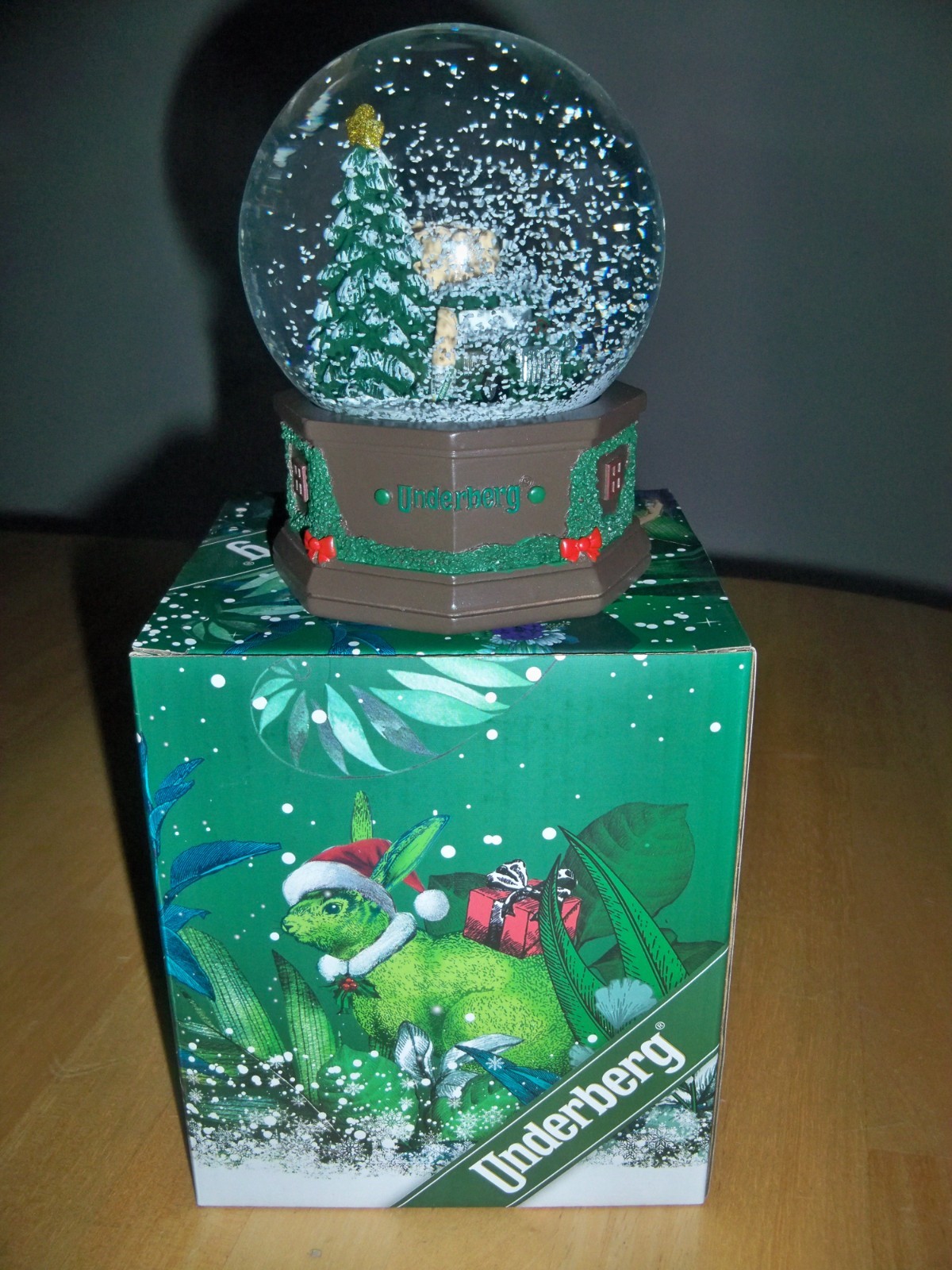UNDERBERG Snow Globe -- Packaged In Illustrated Gift Box -- UNDERBERG Snow Globe -- Packaged In Illustrated Gift Box --