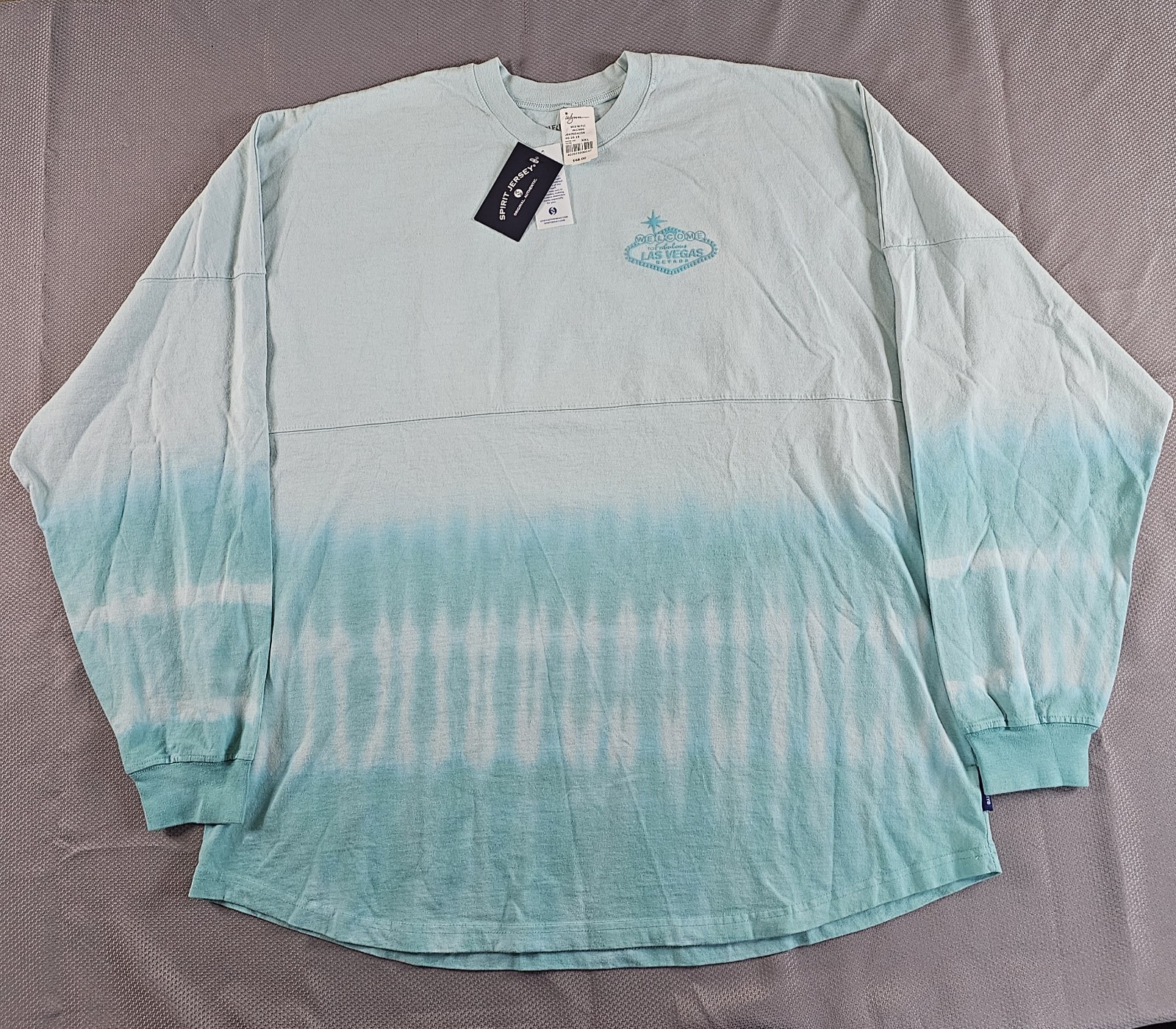 Wynn Hotel Las Vegas Tie Dye Longsleeve Cotton Shirt Men\'s XXL Spirit Jersey NEW